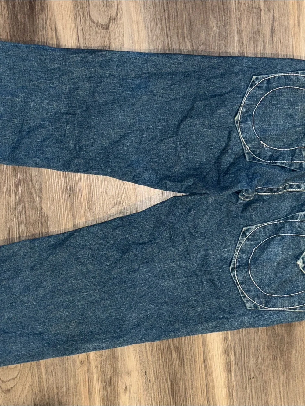 True Religion Billy Super T Jeans Men’s 34 Made USA Straight Leg Medium‎ Wash